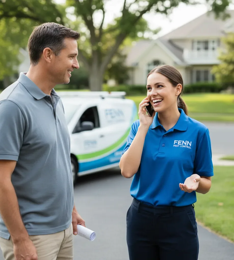 Fenn Pest Control customer support in Center Point